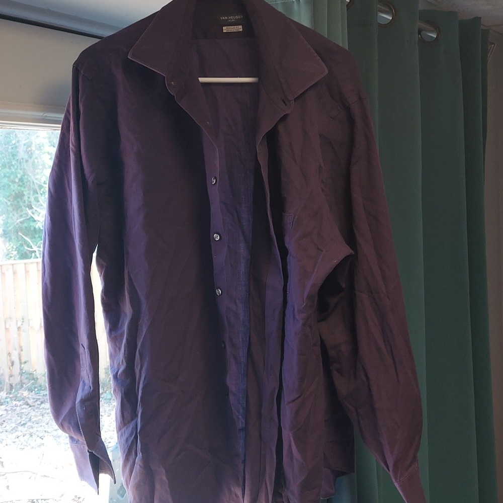 Purple dress shirt